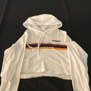 white hoddie